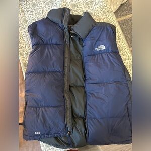Mens north face puffer vest